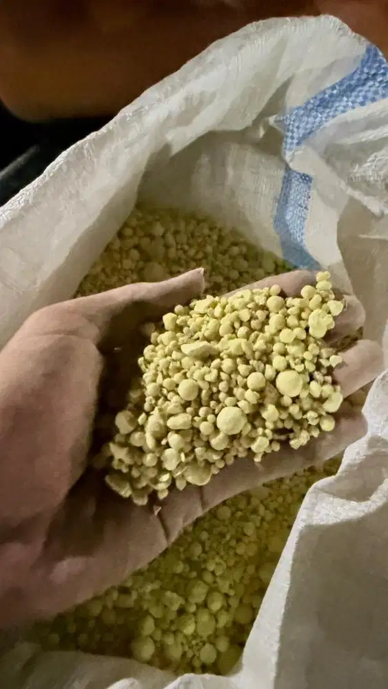 Jual Belerang Powder / Granul / Bongkahan Kemurnian Tinggi 99,5%