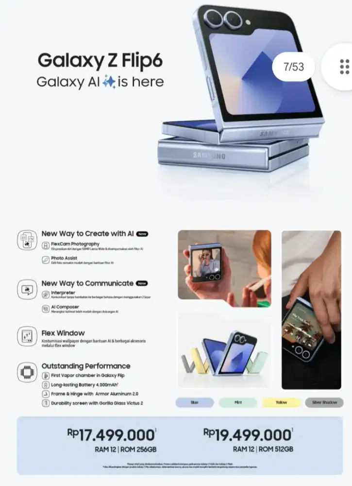 Samsung Galaxy Flip 6