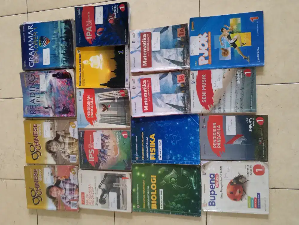 Buku Sutomo SMP 1(Kelas 7)Lengkap dan mulus