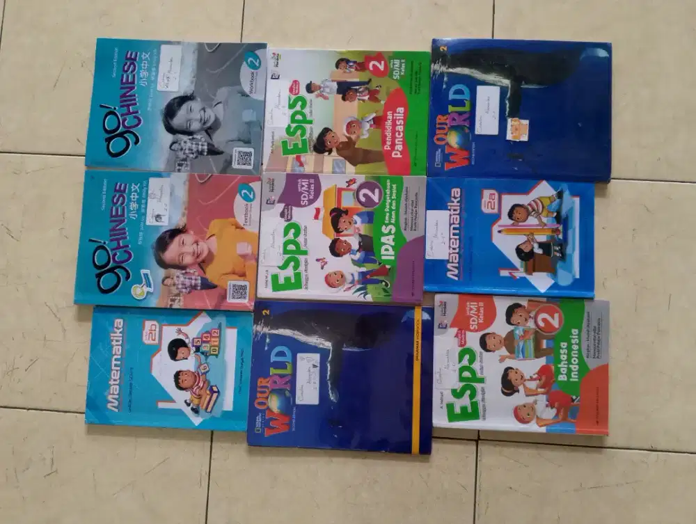 Buku SD 2 Sutomo Terbaru edisi Kurikulum Merdeka.mulus lengkap