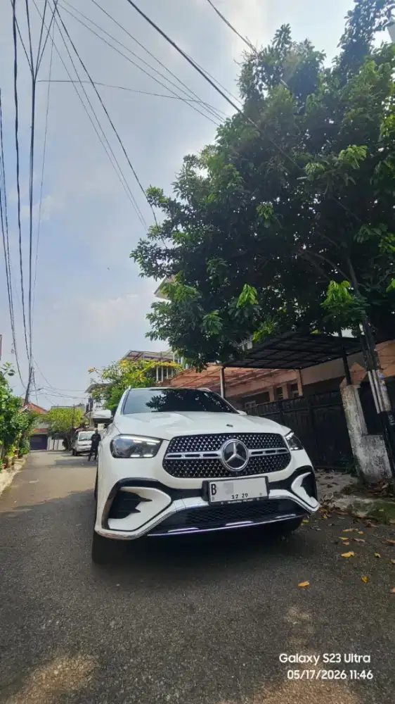 Mercedes Benz GLE450 AMG White