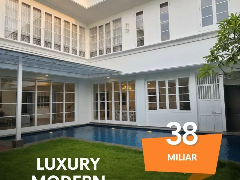 Dijual Kemang Dalam Rumah Baru Luxury Bahan Terbaik