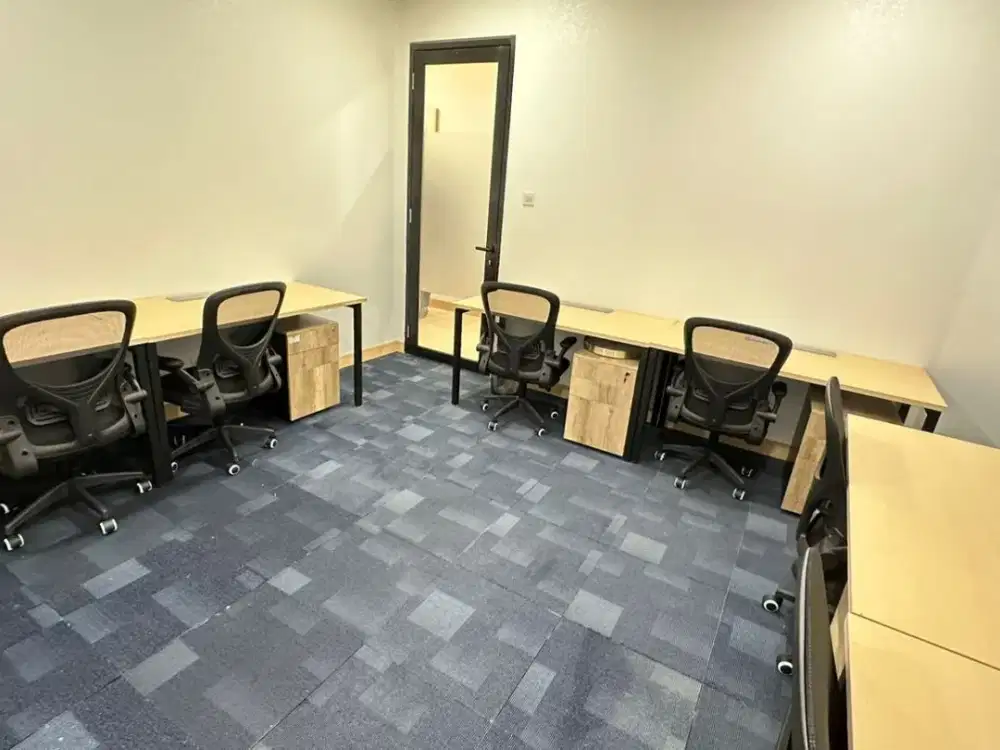 disewakan ruang kantor full furnish di area jakarta utara