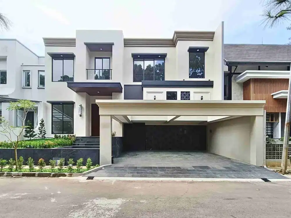 Dijual rumah mewah baru renovasi di Giriloka BSD City