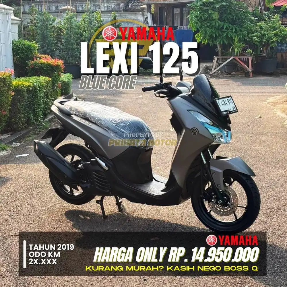 CREDIT DP MULAI 3 JUTA !!! YAMAHA LEXI 125 BLUECORE 2019