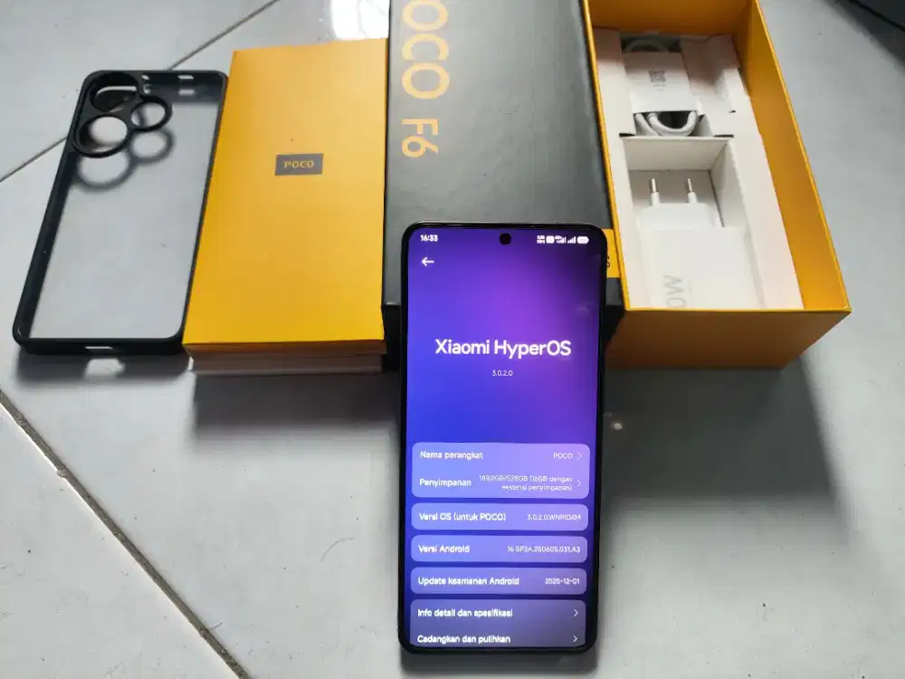 Poco F6 5G 12/512 Black Fullset