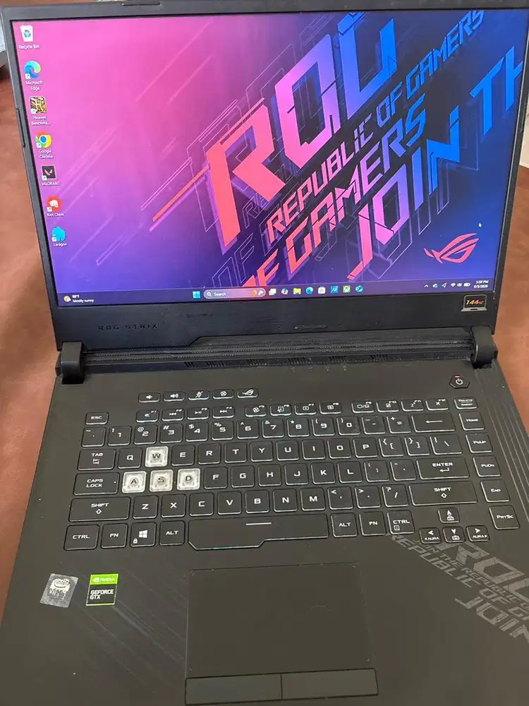 Asus ROG Strix G15 G512LI (Bekas, Kondisi Mulus Lengkap)