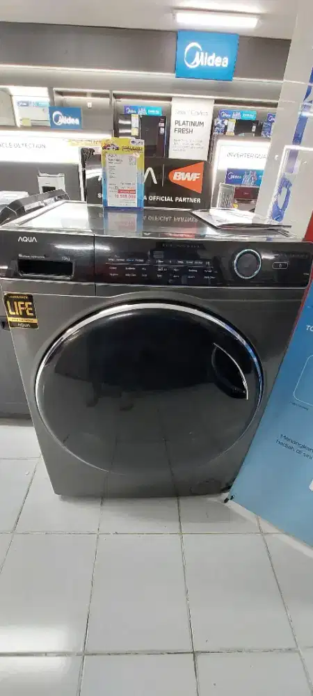 Aqua Front Loading 15KG Kredit DP 0 Langsung ACC