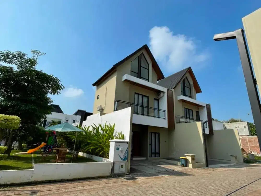 RUMAH MEWAH 2 LANTAI TYPE SCANDINAVIAN TINGGAL 1 UNIT TERAKHIR