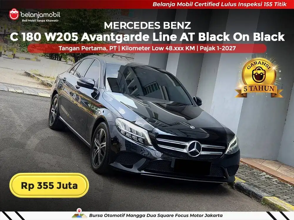 [ LOW KM ] Mercedes Benz Mercy C180 C 180 W205 Avantgarde 2019 2020