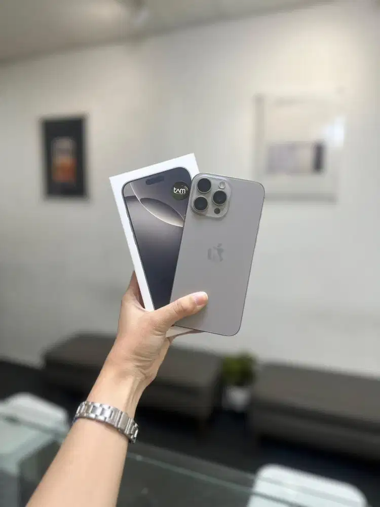 iPhone 16Promax Natural Titanium 256Gb Ex Ibox Mulue Nominus Fullset