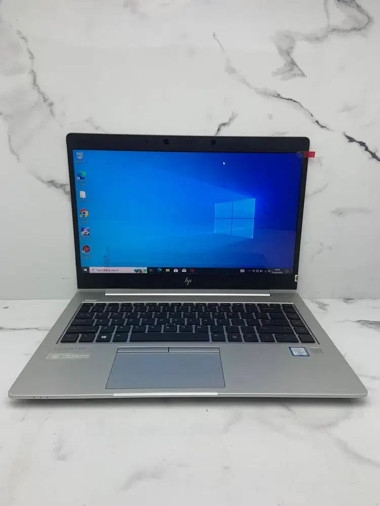 Laptop Bisnis Premium, HP EliteBook 840 G6, laptop tipis backlight