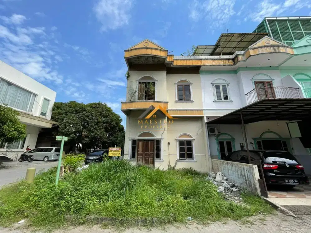 Dijual Rumah Hook 2.5 Tingkat Kondisi Kosong Komplek Cemara Asri Jalan Kiwi