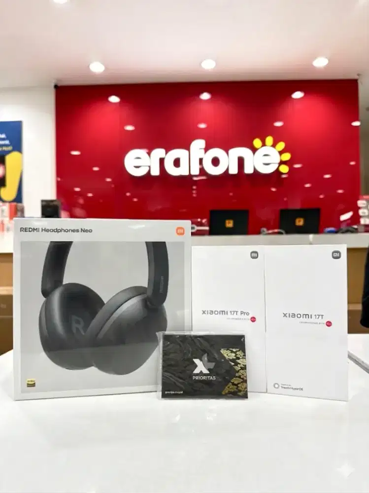 Xiaomi 17T Free Redmi Headphone Bisa kredit syarat KTP aja
