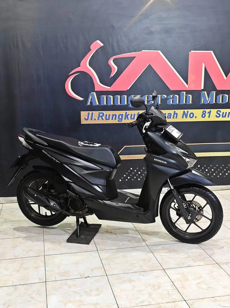 Honda New Beat Delux ISS Keyles TH 2024 hitam doff