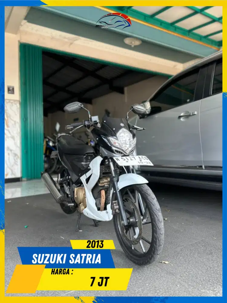 SUZUKI SATRIA FU 2013 MANTAP MASZEHH HIKMAH MOTOR KEPUH MALANG