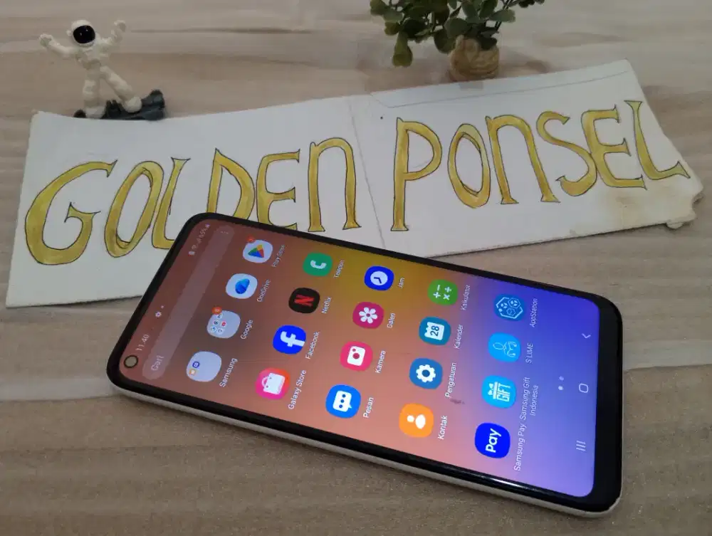 Samsung A11 ORI SEIN(32Gb/Ram3Gb)Golden Ponsel