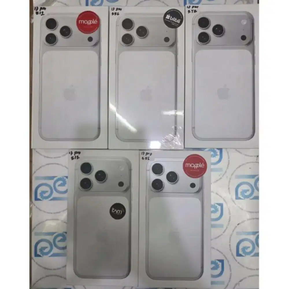 17 pro 256 silver baru