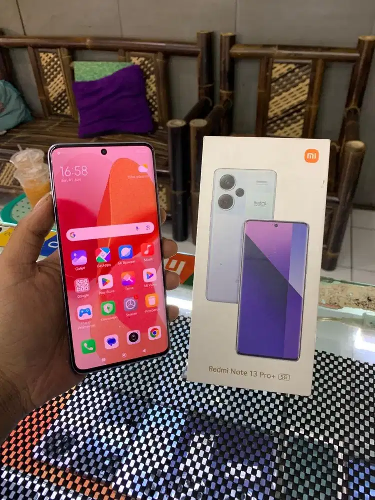Redmi Note13Pro+ 12/512 fullset original