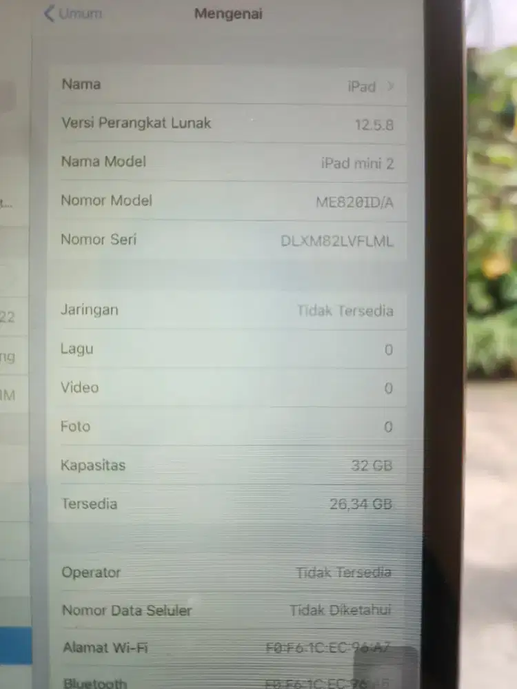 Ipad Mini 2 32gb Ibox wifi dan celuler
