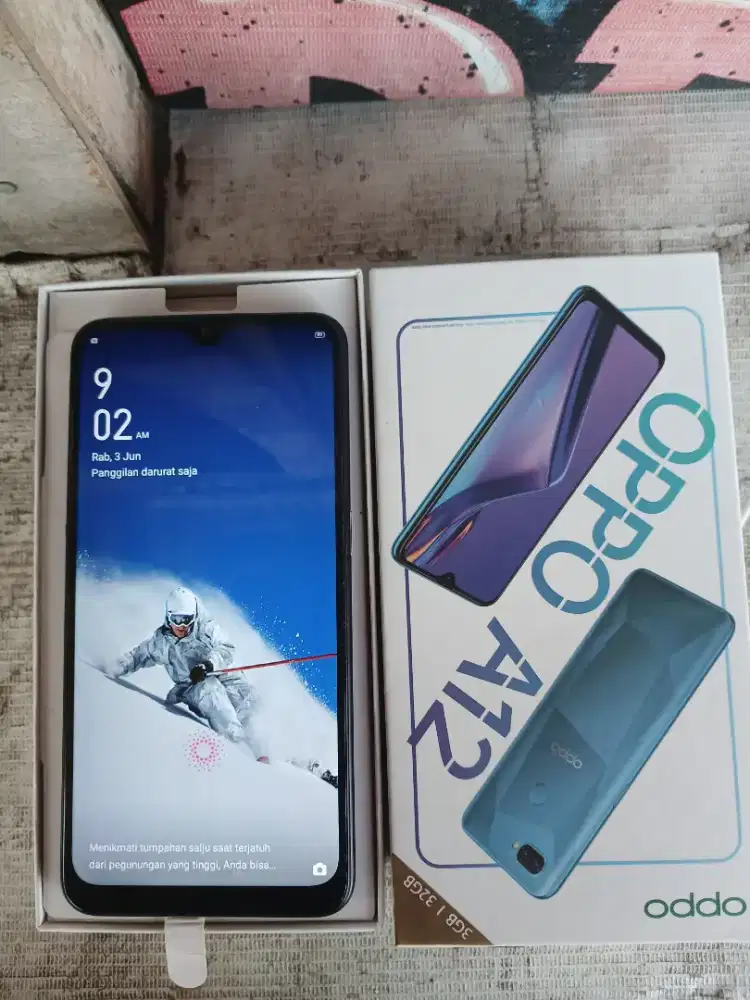 Oppo a12 3/32 gb fullset
