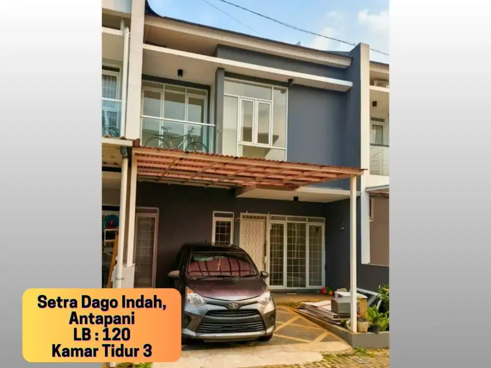 Disewakan Rumah Siap Huni Setra Dago Indah 3 KT | SHM | Full AC | Lingkungan Nyaman