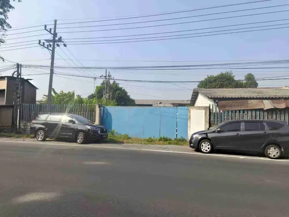 Gudang murah jalan Raya utama strategis Raya Cangkir driyorejo dekat tol CBD citraland