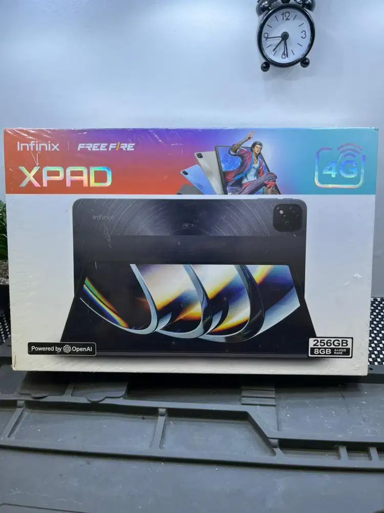 Infinix xpad 4+4/256gb baru segel