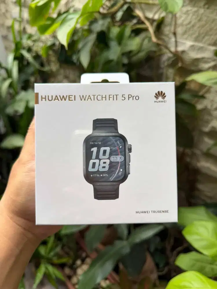 Smart Watch Huawei Watch Fit 5 Pro Hitam New Segel BNIB
