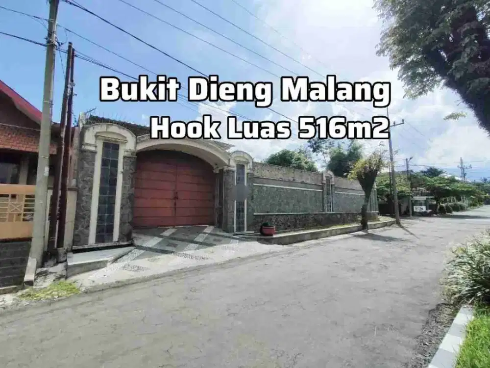 Termurah Rumah Tanah Hook Bukit Dieng Malang