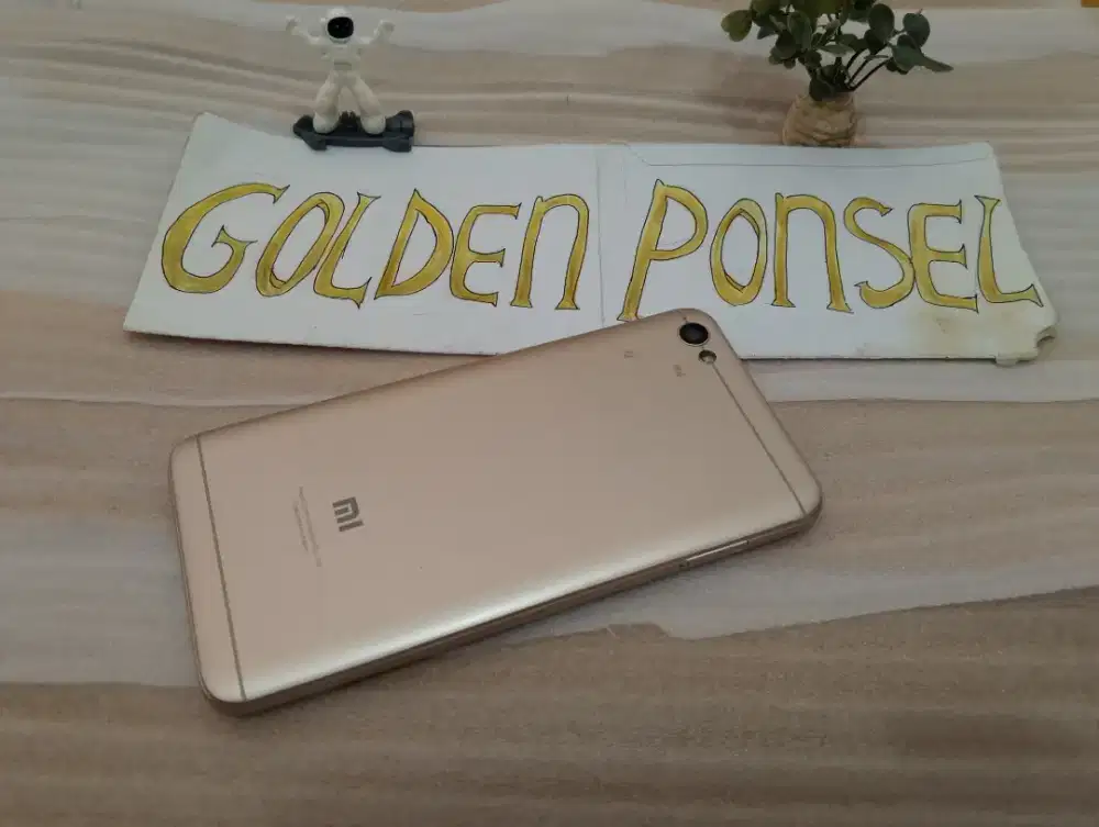 Mi Note 5A White Gold.(16gb/Ram2Gb)mulus.Golden Ponsel