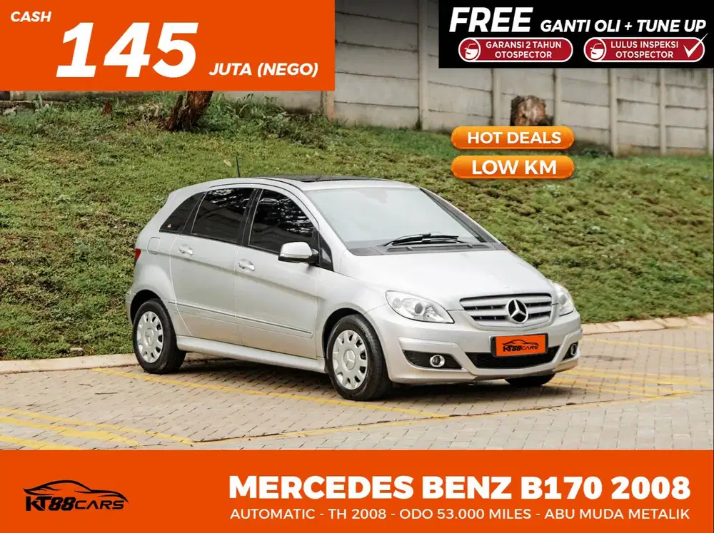 MERCEDES BENZ B170 AT 2008