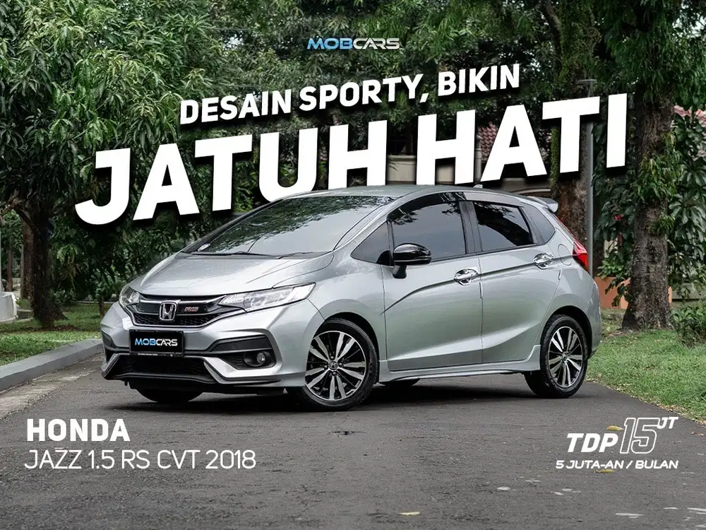 JAZZ RS CVT 2018 GK5 HATCHBACK HONDA AUTOMATIC