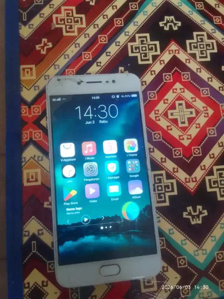 Vivo Y67 Ram 3/32 Gb siap pakai