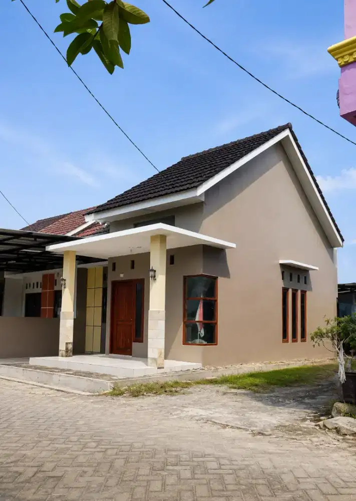 Rumah minimalis dibelakang kantor Bupati Sukoharjo kota