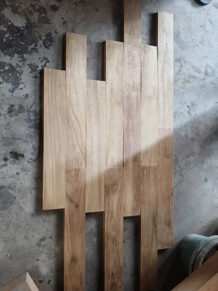 Flooring Jati Solid Premium Grade Asia | T&G | Oven | Semarang