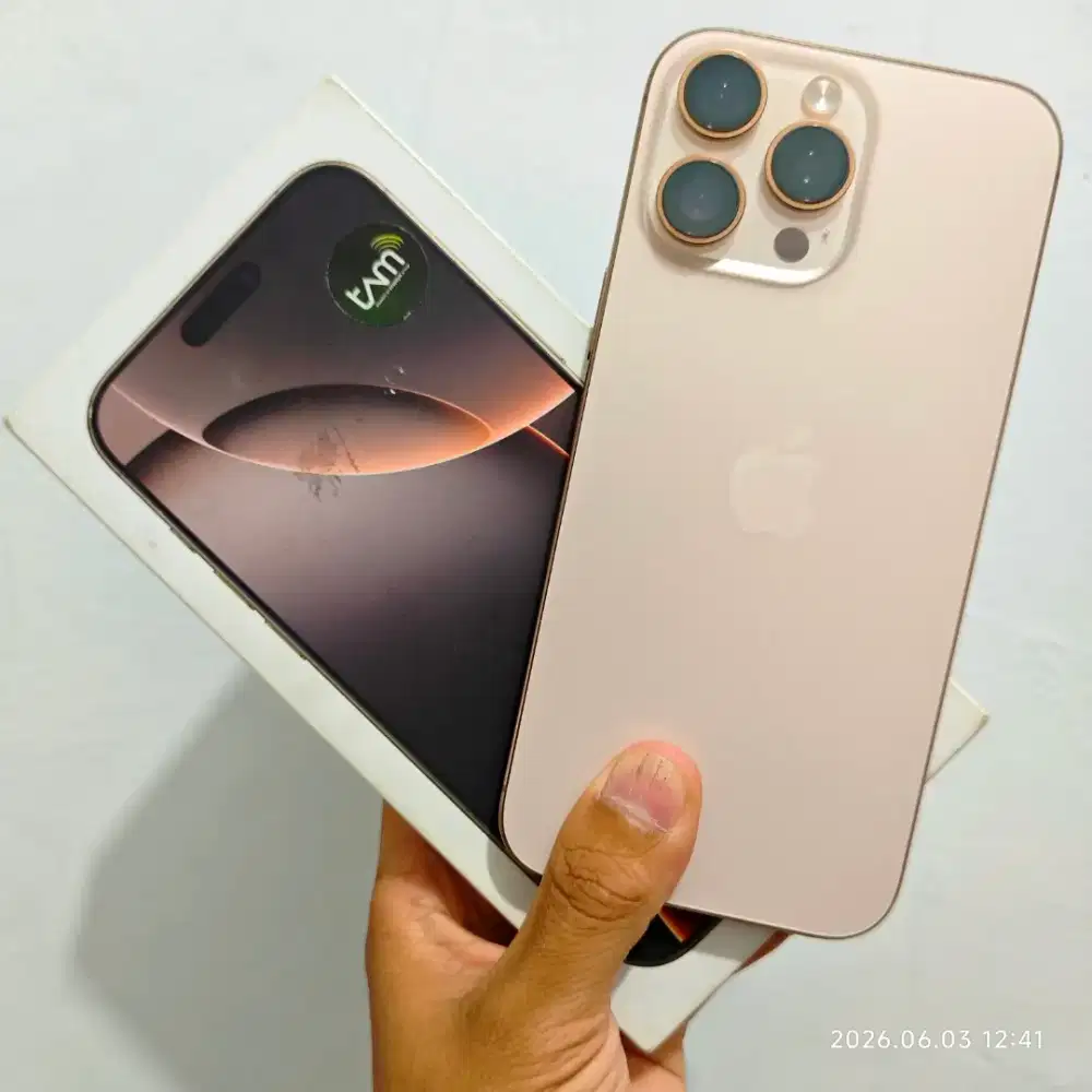 Ip 16 Pro Max 256 Gb Garansi Resmi On 30 Juli 2026 IBOX bisa TT/BT