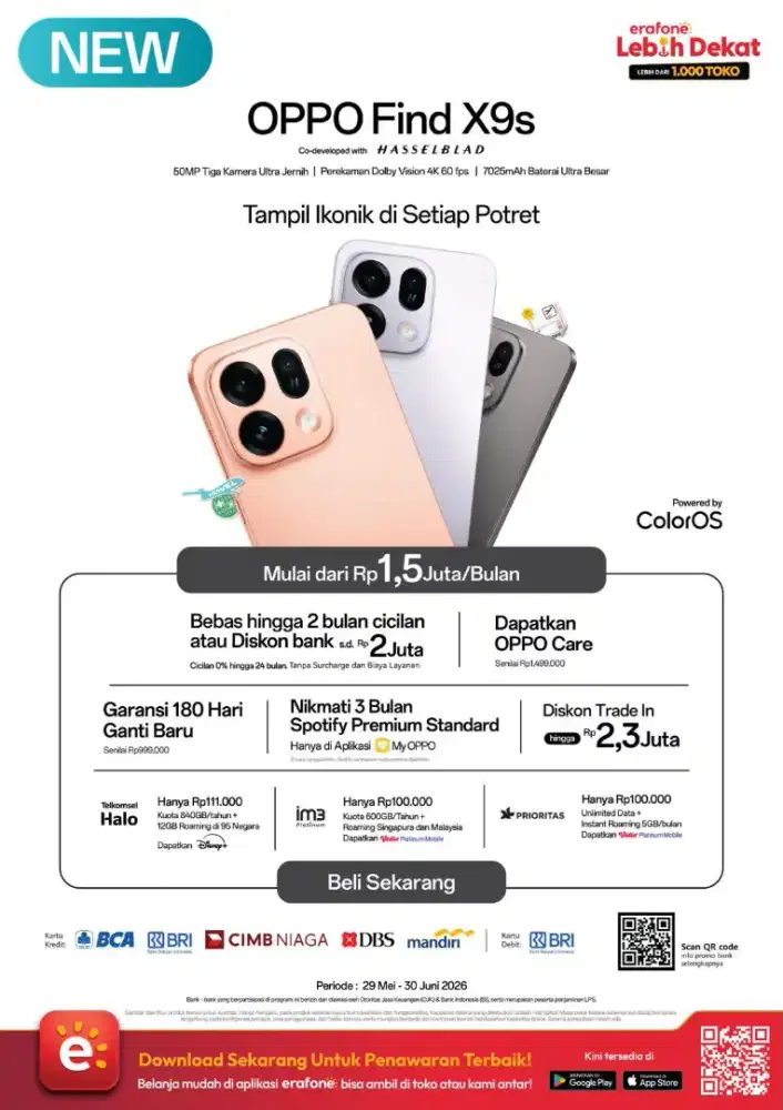 OPPO FIND X9s New