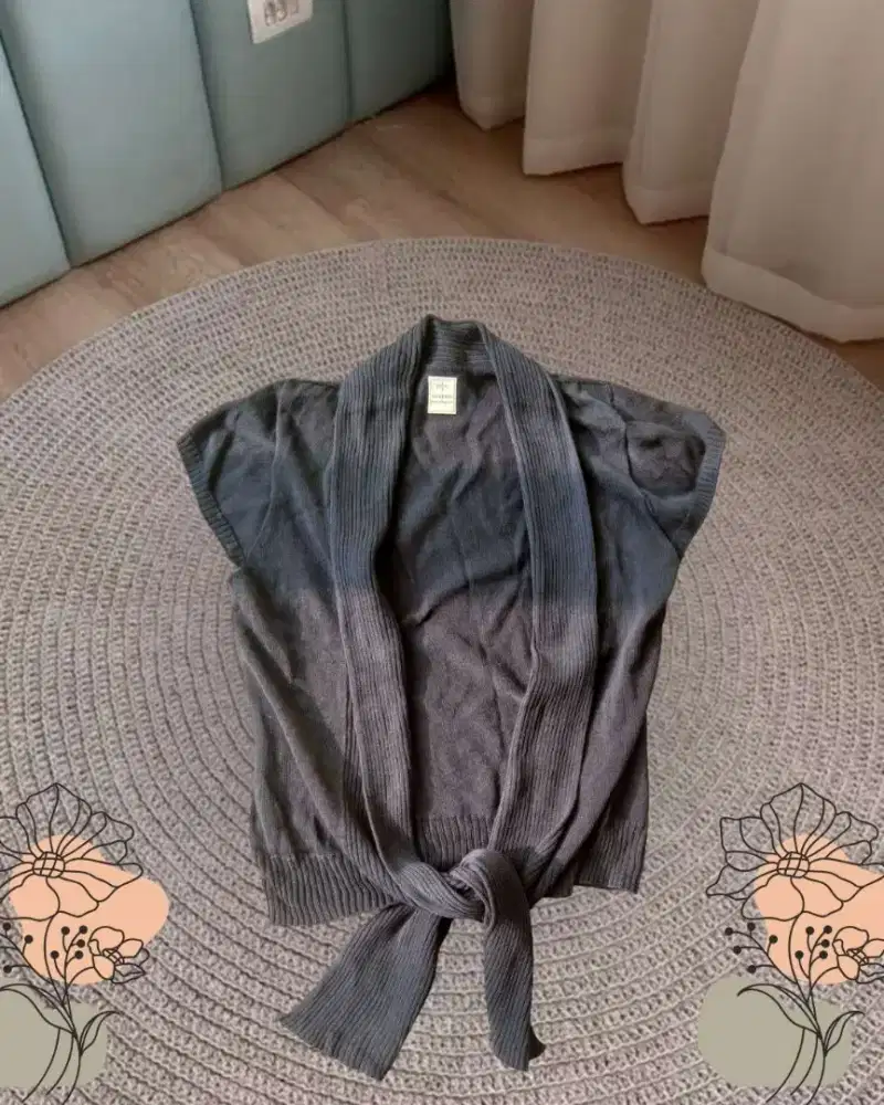 Cardigan Rajut Tali Enquete Pure Elegance