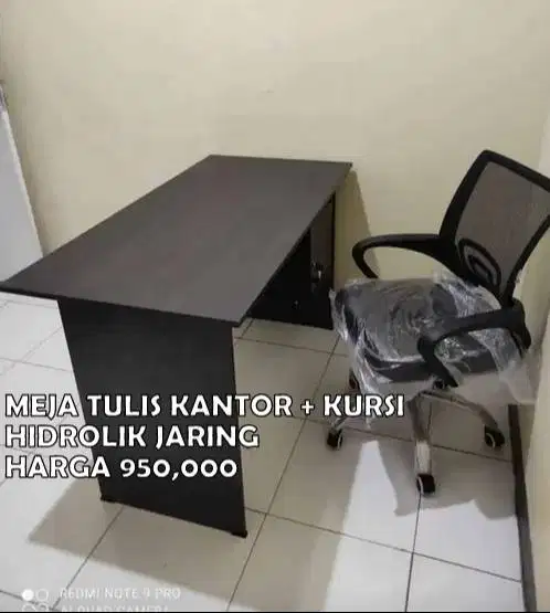 FUL SET MEJA TULIS DAN KURSI BERBAGAI MODEL MEJA KANTOR KURSI KANTOR