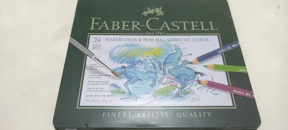 Faber castell watercolour pencils albrecht durer isi 24 pcs