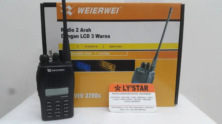 HT Merk Weierwei 3288s (UHF/VHF)