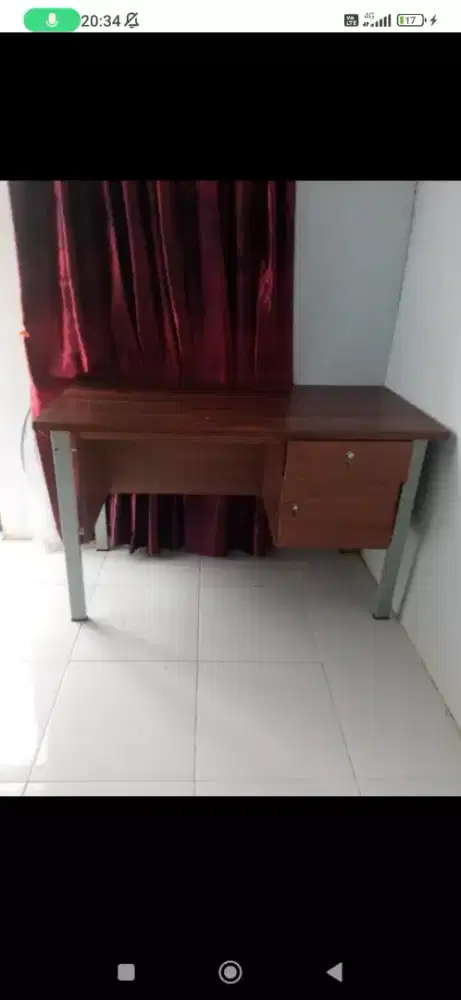 Meja + kursi kerja