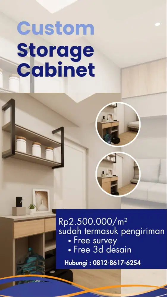 CUSTOM STORAGE CABINET MINIMALIST