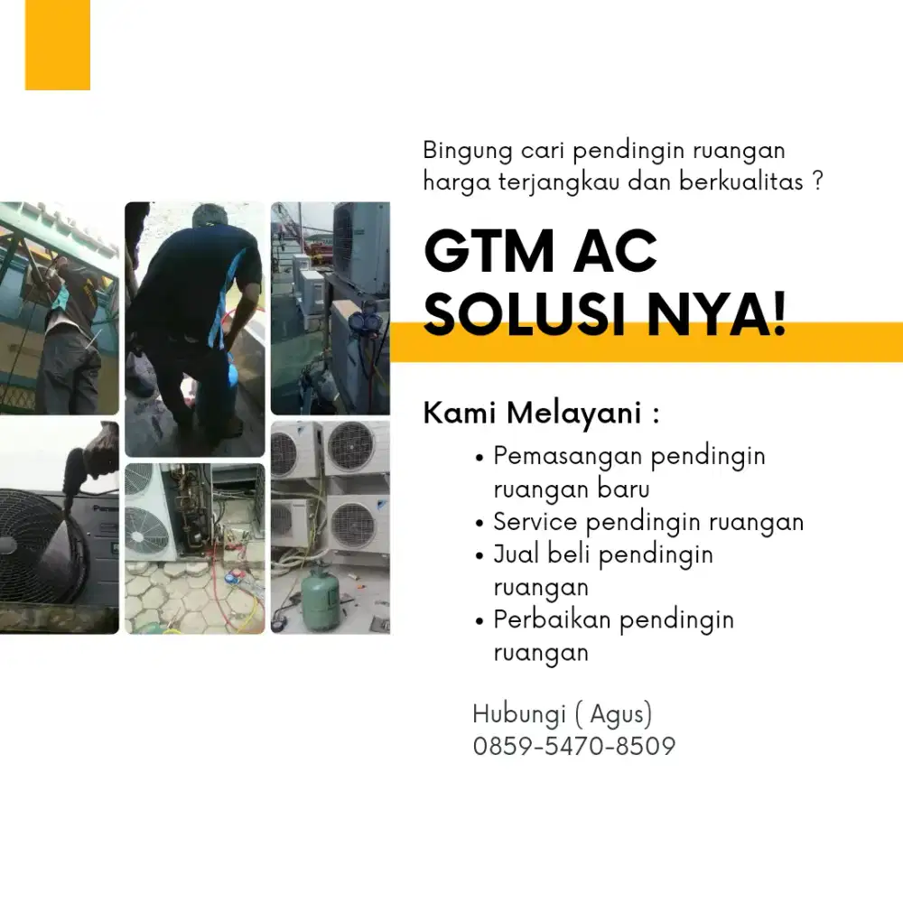 Service Ac dan mesin ice cream freezer elektronik lainnya