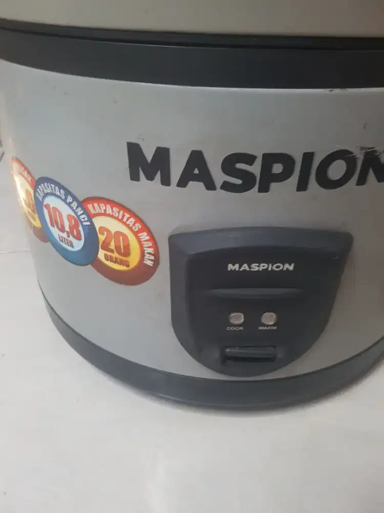 Magic com maspion 4 liter normal layak pakai