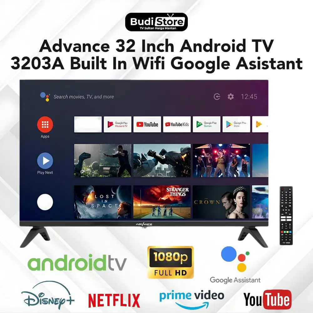 Advance 32 Inch Android TV 3203A Built In Wifi Google Assistant
