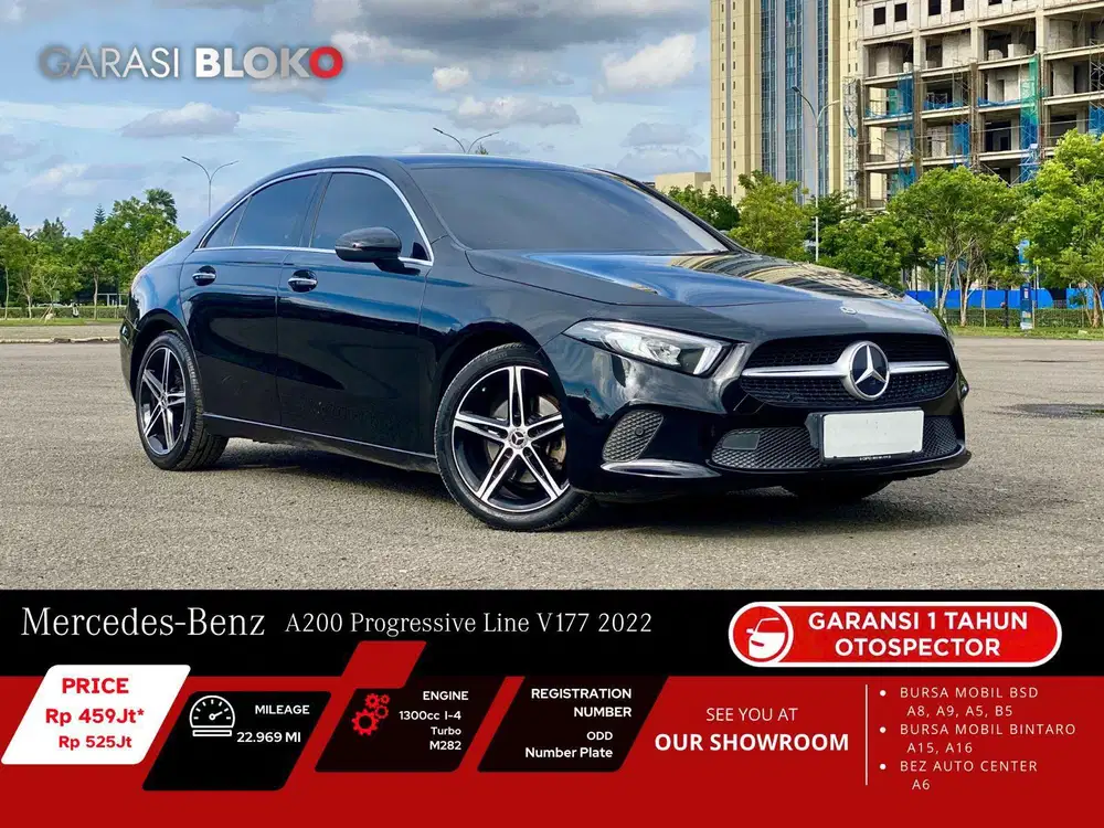 Warranty ON - Mercedes Benz A200 V177 Progressive Line Sedan CKD 2022