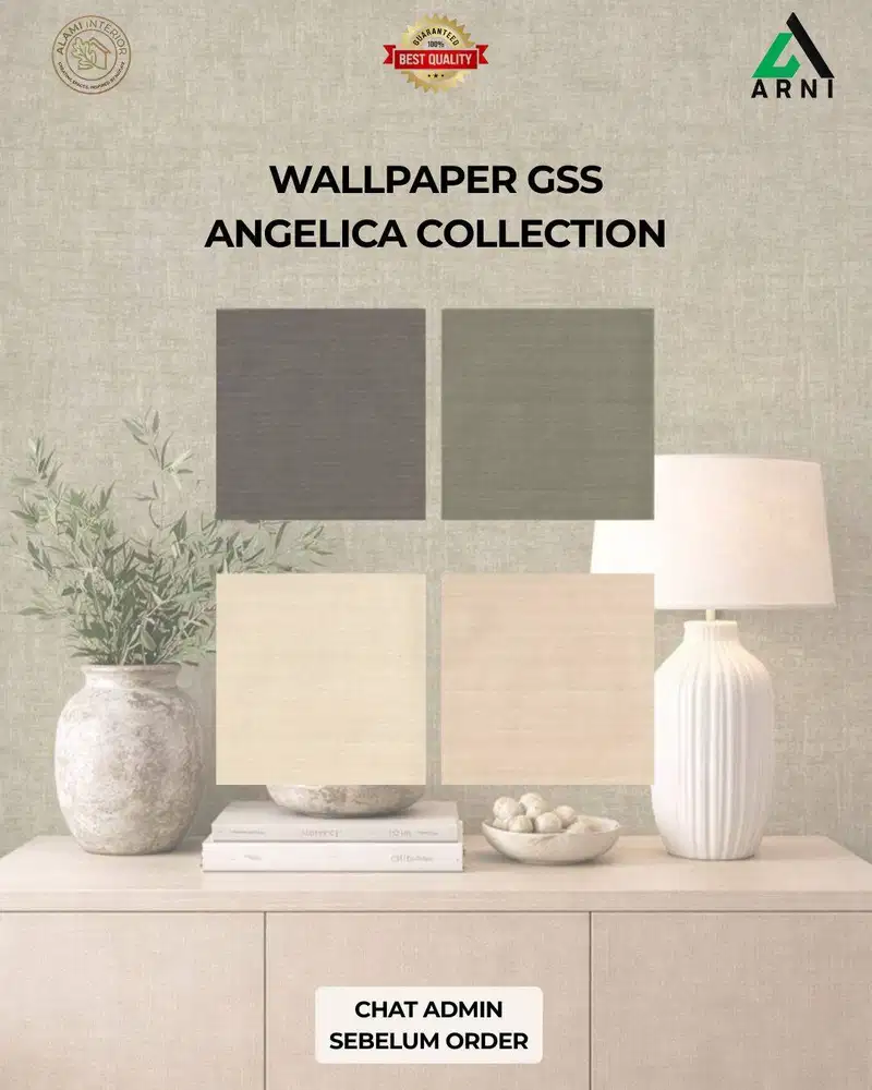 Wallpaper GSS/Edisi Angela Collection/Dekorasi Dinding