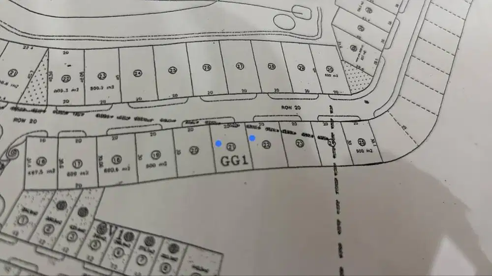 Dijual Murah 2 Tanah Kavling Jejer Bukit Golf Mediterania Citraland